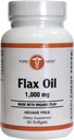 Flax Oil, 1000mg, 90 Softgels