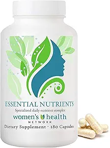 Red de Salud de Mujeres Nutrientes Esenciales – Daily Multivitamin for Energy, Healthy Aging & Immune Support, Folate as Quatrefolic®, una Forma Natural Patenada de 5 MTHF