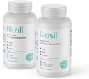 Biosil Collagen Booster Suplemento - 120 cápsulas originales, paquete de 2 - Activador de ch-OSA patentado para la piel, el cabello, las uñas &amp; juntas - Soportes Producción natural - 120-Day Supply