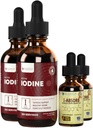 Active Iodine + iAbsorb - Nascent Iodine Drops - Liquid Delivery for Better Absorption - Cofactores for Better Delivery - Supports Healthy Energy, Vitality & Iodine Levels