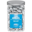 Halls Relief Mountain Menthol Azúcar gotas de tos, gotas de tos a granel, 225 gotas