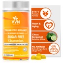 2900mg Citrus Bergamot Blend 25:1 Extract Gummies (Italia Fuented &amp; Manufactured in USA) for Immune System Support &amp; Healthy Aging with Guggul, Pine Bark &amp; More  durable Sugar-Free, 60 ct.