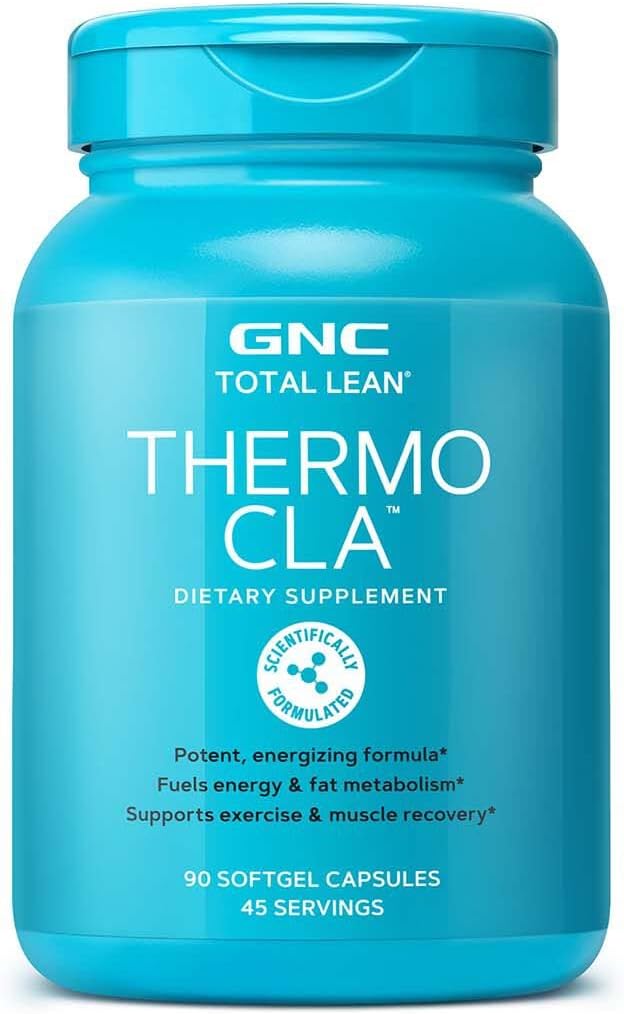 GNC Total Lean Thermo CLA ← Fuels Energía y Metabolismo Gordo, apoya el ejercicio y la recuperación muscular