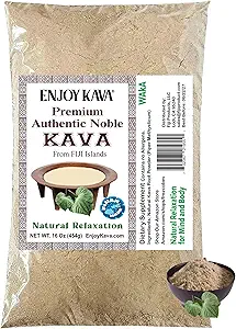 FIJI'S #1 AAA Grade Waka Kava Root Powder - 1 LB Silencio 100% Noble Kava Powder Silencio Hecho de Pure Fijian Kava Kava Roots ← Fiji'sKava.com