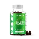 Vitamatic Irish Sea Moss Gummies with Bladderwrack & Burdock Root – Botanical Extract Supplement – Vegan, Non-GMO – 60 Count - 2 Pack (120 Count)