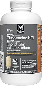 Miembros marcan triple fuerza Glucosamine Chondroitin (340 conde)