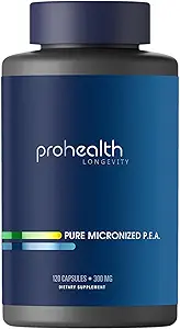 Pure Micronized P.E.A. or Palmitoylethanolamide TEN Temporarily Relieves Minor Aches ANTE Superior Absorption ANTE Apoya el sueño y la longevidad ← Tested de terceros tención 300 mg por cápsula, 120 cápsulas