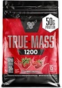 BSN TRUE-MASS Weight Gainer, Muscle Mass Gainer Protein Powder, Strawberry Milkshake, 10.25 libras