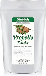Stakich Bee Propolis Powder - All Natural- 1 libra (16 onzas)