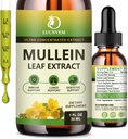 (2 Pack) 98% Absorción Mullein Drops for Lungs, Powerful 5 in 1 Mullein Leaf Herbal Blend Extract, Natural Lungs Support Supplement for Lungs Cleanse ' Detox and Respiratory Lung Health
