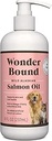 Marca - Wonder Bound Wild Alaskan Salmon Oil - Skin and Coat Support, Omega 3 Suplemento para Perro y Cat , 8 fl oz