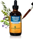 Herb Pharm Nervous System Tonic Liquid Herbal Fórmula para fortalecer y calmar el sistema nervioso - 4 onnce