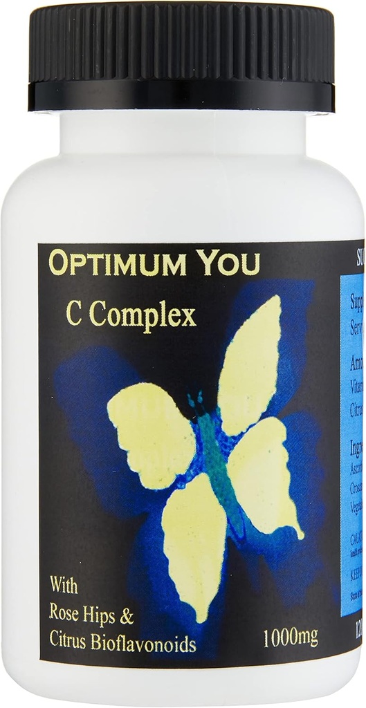 Vitamina C para Soporte Inmunitario Silencioso Vitamina C con Bioflavonoides, 1000 mg, 120 Tablets Silencio Immune Apoyo Silencioso Apoyo Vascular Silencioso Soporte Collagen