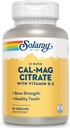 SOLARAY Cal-Mag Citrate w/D 2 1:1 TENIDO 90 VegCaps