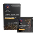 MitoQ Longevity Cellular Water Daily Powdered Drink Mix Natural Orange Flavor - Mitochondria-targeted Antioxidant - Cell Energy and Metabolism for Better Aging (Orange, 30 Packets)