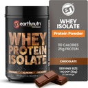 Whey Isolate Protein Powder – Post Workout Recovery Powder for Muscle Recovery & Growth – 25g Protein – Fácilmente Digestible – No Gluten-Free – Chocolate Flavor – 20 Servings (1,41 libras)