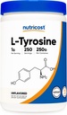 Nutricost L-Tyrosine Powder 250 gramos - Pure L-Tyrosine Powder 1000mg Por Serving