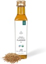 ADI 100% Puro aceite de Flaxseed Ecológico – 8.8 fl oz, Aceite de Flax Líquido Cold-Presed ' Unrefined
