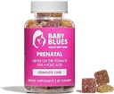 Baby Blues Prenatal Gummies: Multivitamina completa con DHA + EPA Omega 3s