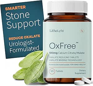 OxFreeTM Oxalate Reducing Tablets 120 Tablets