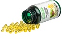 Siberian Green Pine Nut Oil w/Pine Resin Capsules 200 Softgels Wild Harvested Siberia Altai Cold Pressed Unrefined