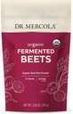 Dr. Mercola Organic Fermented Beet Powder - Beet Root Powder to Support Circulation, Focus &amp; Energy - Non-GMO, Soy-Free &amp; Gluten-Free - 30 Servings