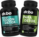 Colon Cleanser Detox &amp; Intestinal Supplement - 15 Day Colon Cleanse Pills with Probiotic, Wormwood, Black Walnut, Psyllium, Aloe Complex - Bowel Movement Suplementos para Stomach Bloating Gut Support