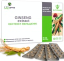 Grupo QG Ginseng Extracto " Licorice Root Extract with Vitamin C (80 Tablets - 210mg cada uno) Suplemento dietético para hombres y mujeres