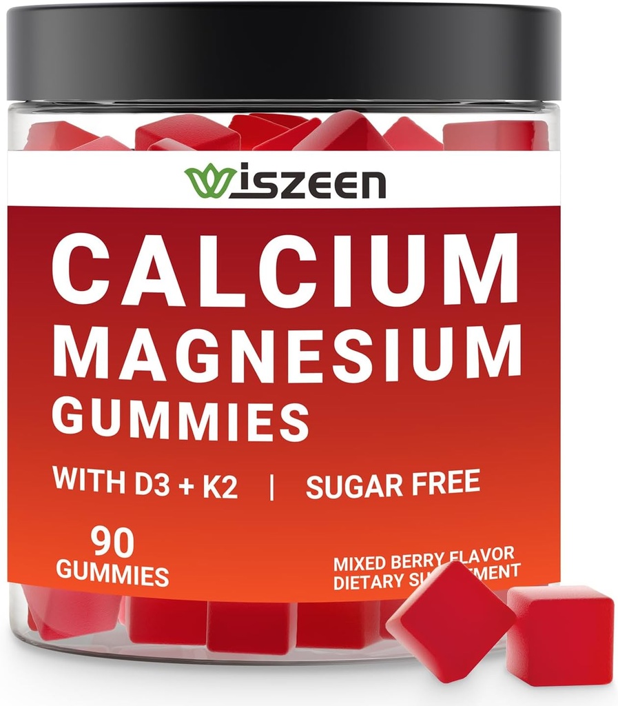 Gummies de calcio con vitamina D3 K2