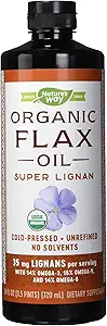 Camino de la Naturaleza Camino de la Naturaleza Orgánica Flax Oil Super Lignan, 24 Fl Ounce (Pack of 6)