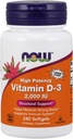 AHORA Alimentos Vitamina D-3, Apoyo estructural 2000 UI, 480 Softgels