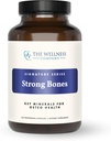 The Wellness Company Strong Bones tención 120 Capsules (2-Month Supply) ← Hecho con Key Minerals para ayudar a construir la fuerza ósea ← Non-GMO, Vegan, Gluten Free tención para apoyar la fuerza ósea y la salud