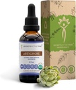 Secretos de la Tribe Artichoke USDA Orgánica ← Extract libre de alcohol, gotas herbales de alta potencia  Made from 100% Certified Organic Artichoke (Cynara scolymus) Leaf seco 2 oz