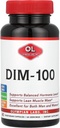 Olympian Labs DIM Suplemento 100mg - Daily Capsules - Diindolylmethane para Hombres y Mujeres, 100 Mg, 60 Cuenta