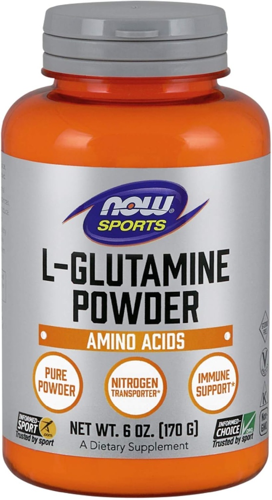 Ahora Alimentos L-Glutamina Pure Powder 6 oz