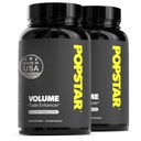POPSTAR Labs Semen Volume Booster - Men's Semen Health & Fertility Supplement - Doctor Formulado para aumentar el volumen de carga - Made in USA - Non-GMO, Organic, Vegan - 240 cápsulas - (2 Month Supply)