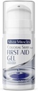 Milagros de plata - Colloidal Silver First Aid Gel - Airless Bottle - Nano Silver Gel Wound Care - Intento de curación para quemaduras, Sunburns &amp; Irritated Skin - Unscented -3.38 OZ - 25 PPM
