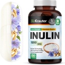 BIO KRAUTER Inulin Powder Capsules - Inulin Prebiotic Fiber 1200 mg Fuerza - 250 Conde - Pure Soluble Fiber Suplementos - Chicory Root Fiber Capsules for Digestive Support - Vegan