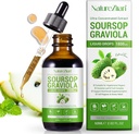 Soursop Graviola Liquid Drops - Soursop Bitters Liquid - Soursop Leaves Extract - Natural Antioxidant - Cell Support &amp; Regeneración - Immune Boost - Relax - Liver and Sleep (1)