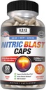 Kaya Naturals - Nitric Blast Potent All-Natural Herbal Supplement for Maximum Health Benefits Silencio Pre-Workout ← Mejorar la energía ← Mejorar el rendimiento nocturno (60 Cuenta (Pack of 1)