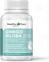 Healthy Care Ginkgo Biloba 2000mg 100 Capsules Australian Made
