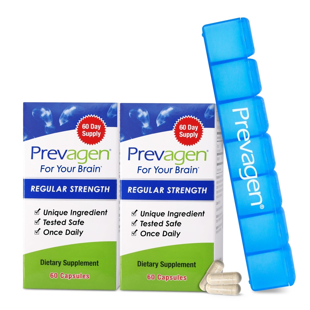 Prevagen Regular Strength - 120 Capsules (4 Mes de Suministro)