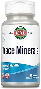 Kal Trace Minerals Actisorb Tablets, 30 Conde