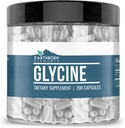 Elementos terrestres Glycine 200 capsules, Puro " Undiluted, No Additives