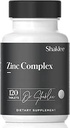 Shaklee - Complejo de zinc - Boosts Enzyme Activity, Protein Synthesis - 120 Tablets