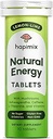 Natural Energy Effervescent Tablets ← Lemon-Lime with Natural Caffeine, Lion's Mane & Electrolytes ← 8 Powerful Adaptogens with 50mg Caffeine ← Dissolves in Water TEN 10 Servings
