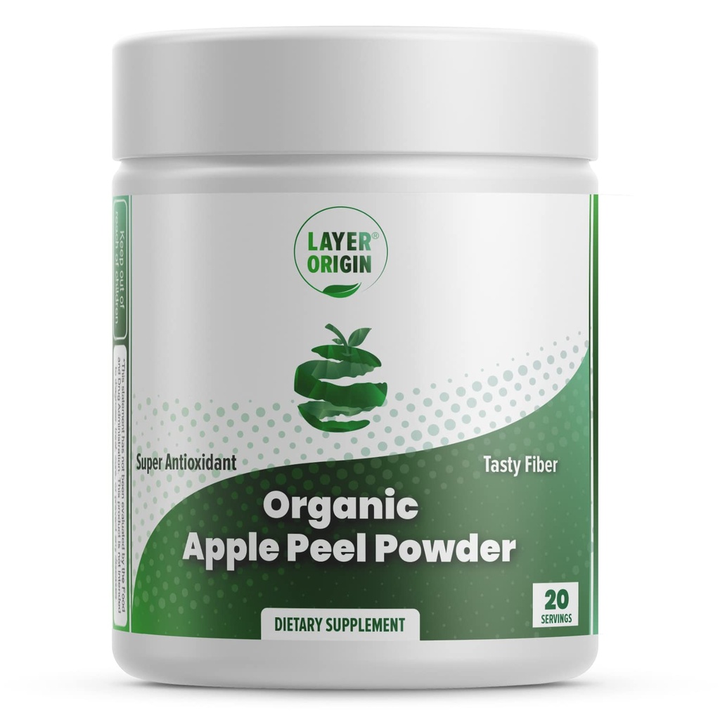 Origen de la capa Orgánica Apple Peel Powder Boost Akkermansia y Bifidobacteria