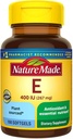 Nature Made Vitamina E 400 UI. Softgels 100 ea (Pack of 2)