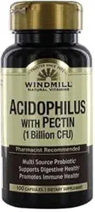 Windmill Acidophilus con Pectin Capsules, 100.0 Conde