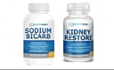Kidney Restore " Sodium Bicarb 2-Pack Bundle for Kidney Cleansing " Supporting Normal Acid Levels